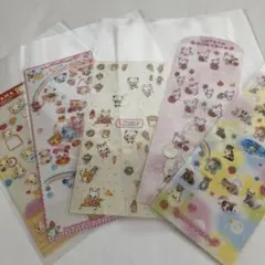 平成レトロ　シール　クーリア　ハムスター　パンダ　ネコ　イヌ　使いかけ　おまとめ