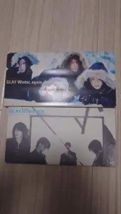 GLAY Winter, again & HOWEVER CDセット