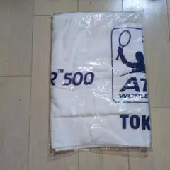 ATP WORLD TOUR 500 TOKYO フード付きタオル 　ブルー
