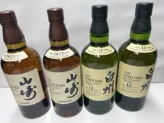 新品未開栓 サントリー シングルモルト ウイスキー 白州 6本セット