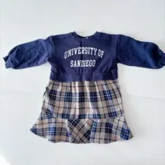 プティマイン　ワンピース　トレーナー　100