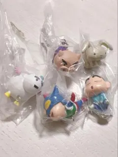 つまんでつなげてマスコット2 クレヨンしんちゃん　5点セット