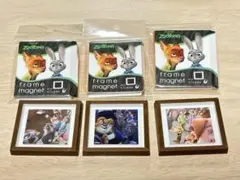 ズートピア フレームマグネット 3個セット