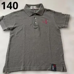 【美品】Jack Bunny!! ポロシャツ 140 グレー