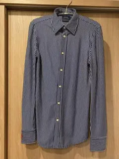 【美品】ポロラルフローレン ニットドレスシャツ Sサイズ