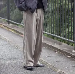 Graphpaper Suvin Corduroy Wide Trousers