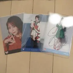 大場花菜 直筆サイン入り生写真 - メルカリ