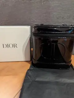 【新品未使用】ディオール　ノベルティ　バニティポーチ　ブラック
