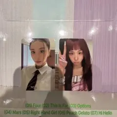 THIS IS FOR TWICE チェヨン　トレカ