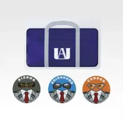 ヴィジランテ　一番くじ　H賞ジッパーバッグ＆ステッカーセット