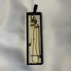 スマホ ハンドストラップ シリコン アイボリー