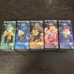 ワンピース　ワールドコレクタブルフィギュア　好敵手　全5種