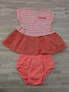 babyGap ストライプ ワンピースセット 70サイズ