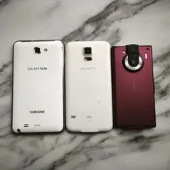 わけあり　スマホ　3台セット　いろいろ　おまとめ　まとめ売り　ジャンク品のサムネイル