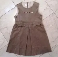 familiar コーデュロイワンピース 110 ファミリア