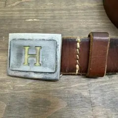 FULLCOUNT Double Prong Leather Belt 日本製 - メルカリ
