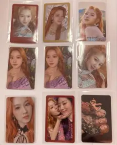 twice サナ トレカ 9枚セット バラ売り可能⭕️おまけ付き