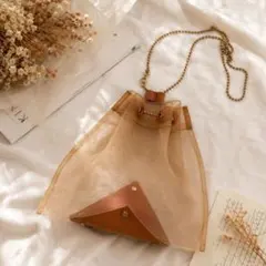 AMERI VINTAGE メッシュ 巾着 ショルダーバッグのサムネイル