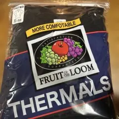 ヘンリーネック 長袖 ロンT FRUIT OF THE LOOM ワッフル生地のサムネイル