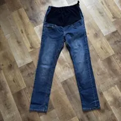 無印良品 マタニティデニム スキニー Lサイズ