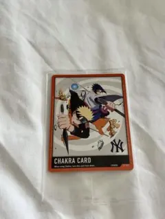 NARUTO ナルトカード CP-001 ニューヨーク　ヤンキース　プロモ ナルトカード CP-001 チャクラカード ニューヨークヤンキース プロモ