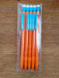 Bic　シャープペンシル　0.9mm　HB　オレンジ　５本セットのサムネイル