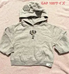 美品♥　GAP ミニーマウス トレーナー 3歳 グレーのサムネイル