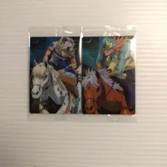 ジョジョウエハース　ジョニィ・ジョースターとディエゴ・ブランドー 2枚セット