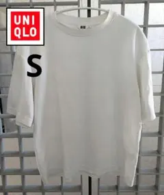 ユニクロ　エアリズム　コットンオーバーサイズ　Tシャツ　五分袖