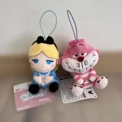 むにゃすやマスコット　アリス　チェシャ猫