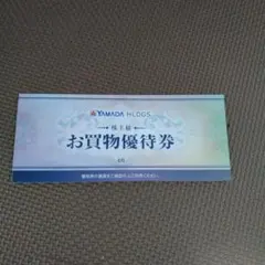 ヤマダ電機お買物優待券2000円分