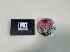 TWICE アプグレ特典 トレカ 缶バッジ