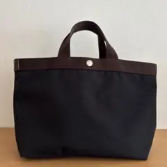 エルベシャプリエ トートバッグ コーデュラ Mサイズ 704C　ブラックのサムネイル