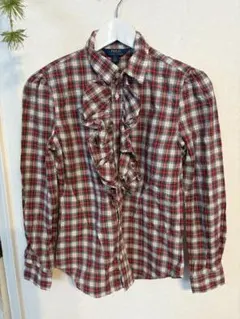 良品#Polo Ralph Lauren#チェック柄シャツ#16 #長袖シャツ