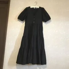 LEVI'S ブラック シャツワンピース Sサイズのサムネイル