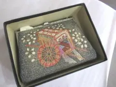 ビーズ刺繍　和装用バッグ　　ヴィンテージ　　アンティーク　着物用