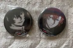 文豪ストレイドッグス DEAD APPLE 特製缶バッジ 太宰治 中原中也