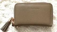 ダブルファスナー キーケース　カードケース