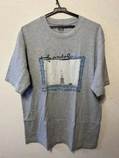 ユニクロ×アンディーウォーホルコラボ 自由の女神Tシャツ L グレー メンズ