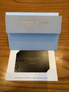 【未使用】スターバックスリザーブロースタリー ギフトカード 東京　残高0