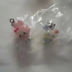 サンリオ　ゆるっとめじるしアクセサリー　ウサハナ　マイメロディ