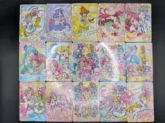 プリキュアオールスターズ キラキラカードグミ　コンプ　2021年度版