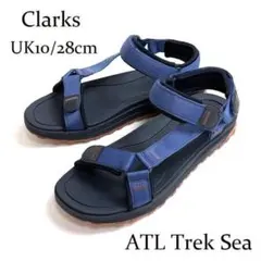 新品 クラークス ATLトレックシー サンダル 定価17600円 紺 28cmのサムネイル