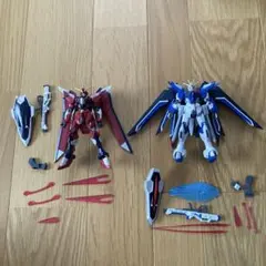 HG ライジングフリーダム イモータルジャスティス　組立品　2機セット