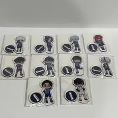 ブルーロック ダイソー 100均アクリルスタンド 10個セット