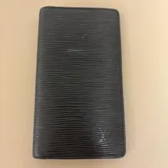 ルイ・ヴィトン　手帳カバー　「アジェンダ・ポッシュ」　エピ　ブラック