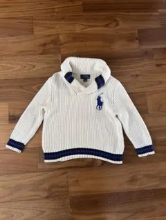 Polo Ralph Lauren 3T ホワイトセーター
