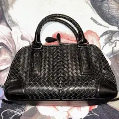 Leather Braided handbag