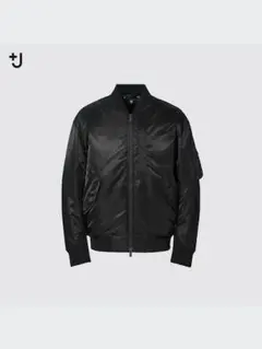 +J UNIQLO ジルサンダー ハイブリッドダウンオーバーサイズMA-1