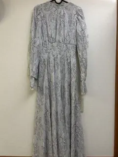 NICE CLAUP 長袖ワンピース